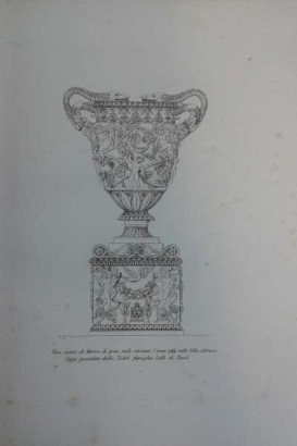 Raccolta di vasi antichi candelabri tripodi sar, s.a.
