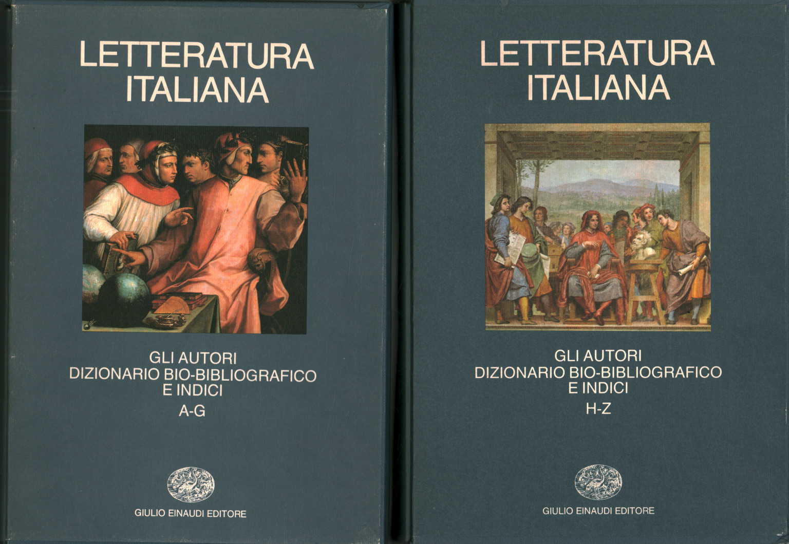 La literatura italiana: los Autores. Diccionario bio-b, A. A. V. V.