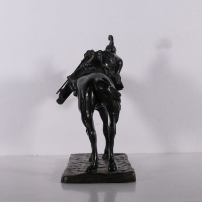 antigüedades, bronce, antigüedades de bronce, bronce antiguo, bronce antiguo italiano, bronce antiguo, bronce neoclásico, bronce del siglo XIX, Soldado a caballo