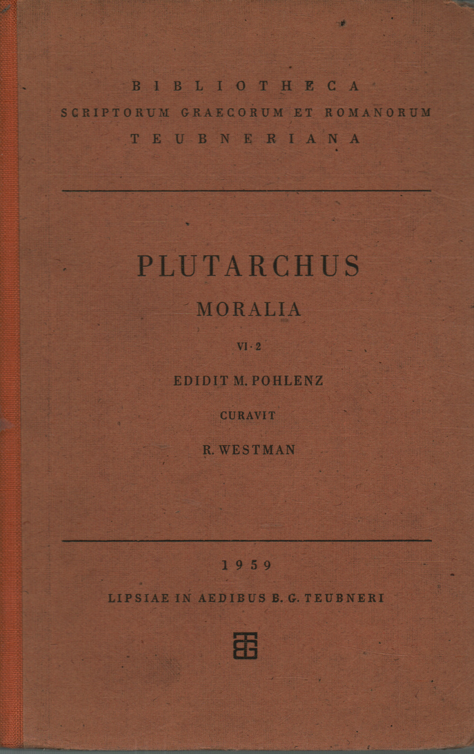 Moralia (Bd. VI Fasc. 2), Plutarch