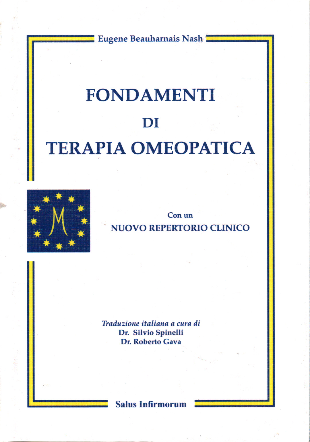 Fundamentos de la terapia homeopática, Eugene Beauharnais Nash