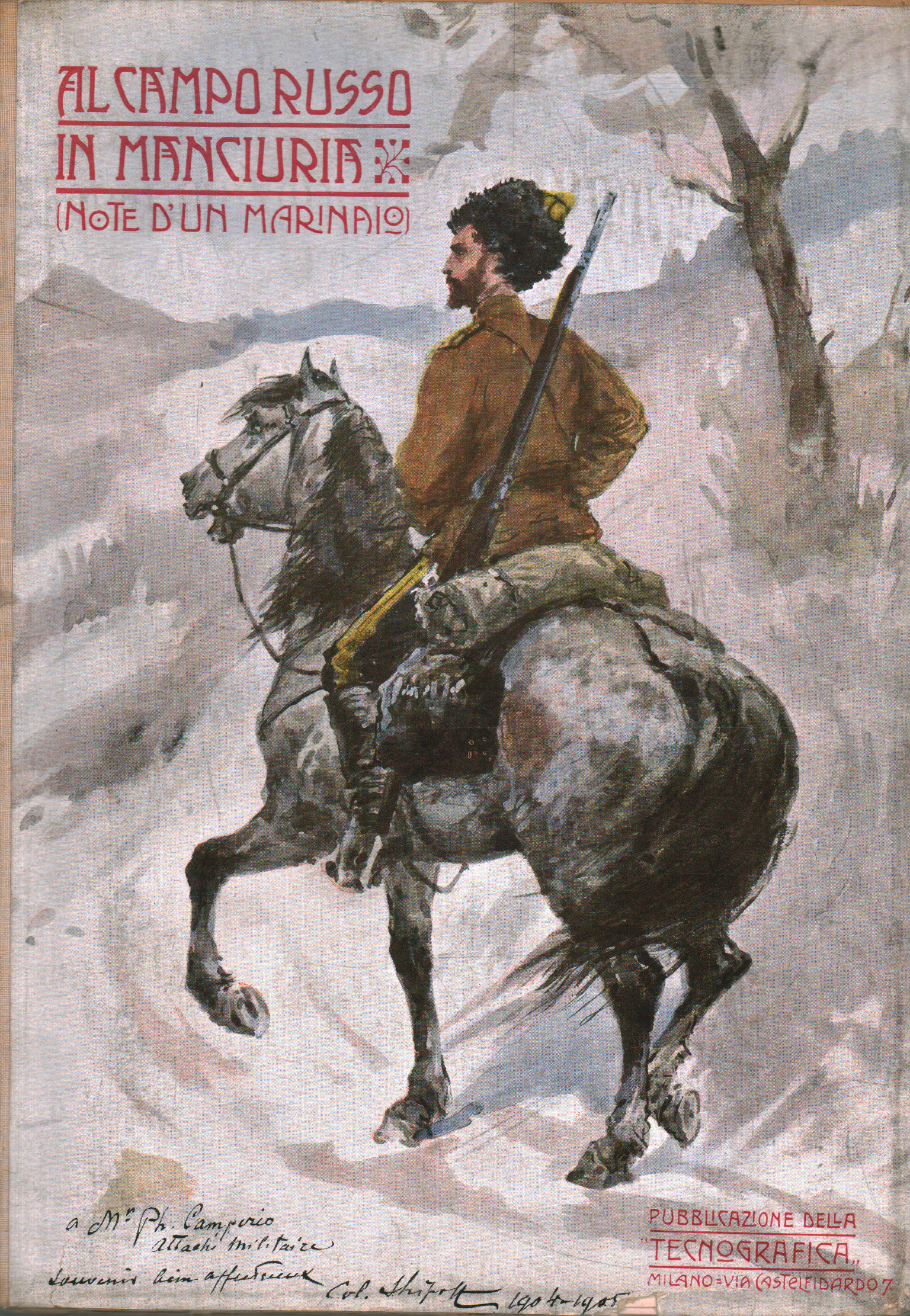 Al campamento ruso en Manchuria. Apuntes de un marinero, Filippo Camperio