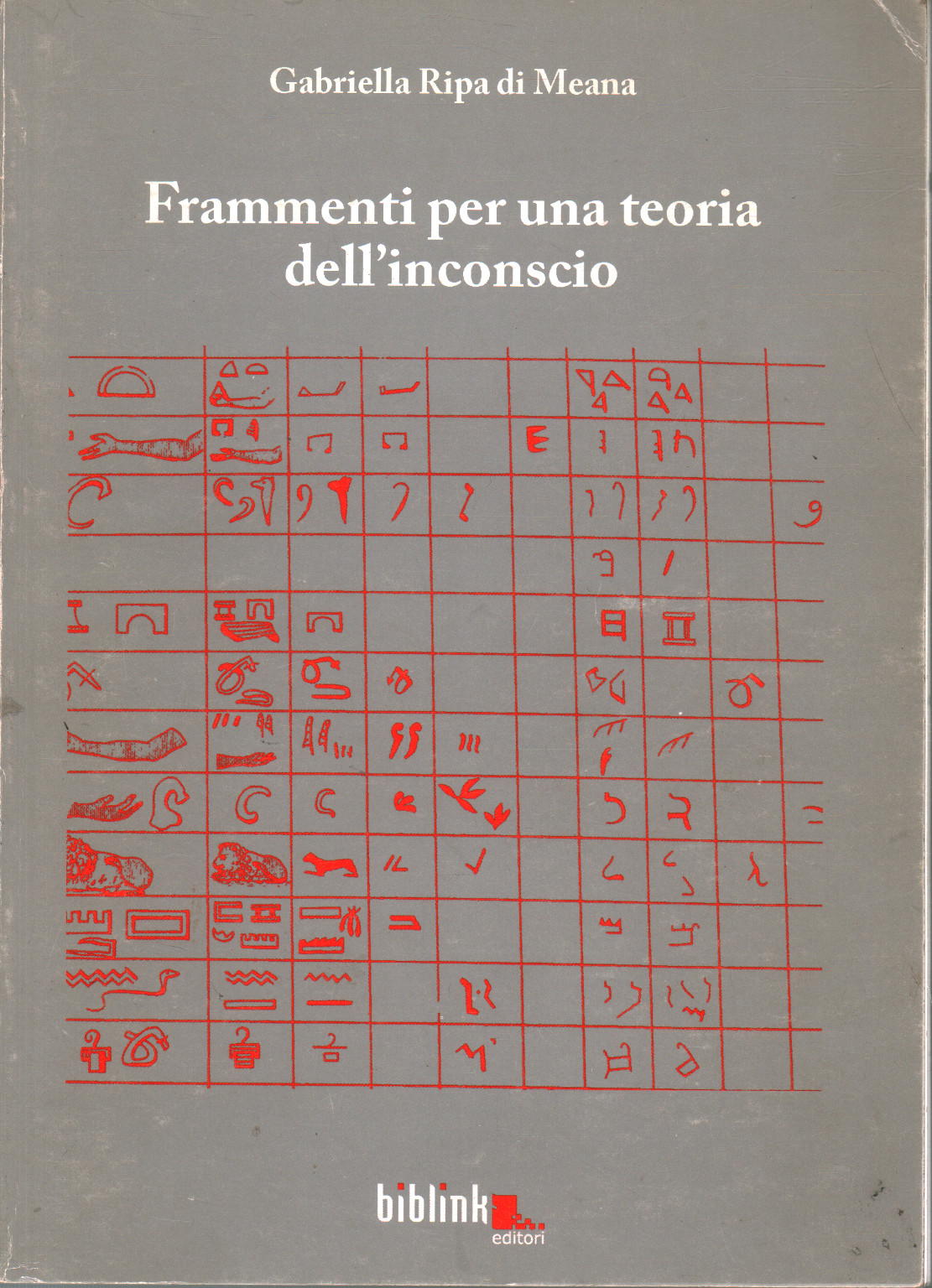 Frammenti per una teoria dell inconscio, Gabriella Ripa di Meana