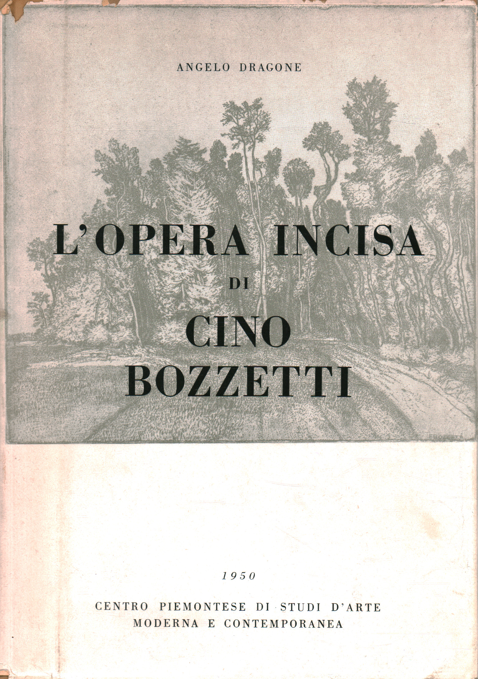 Die gravierte Arbeit von Cino Bozzetti, Angelo Dragone