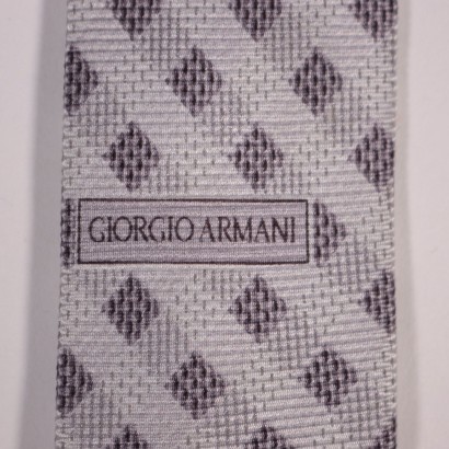 pura seta, cravatta, giorgio armani, armani,Cravatta a Quadri Armani