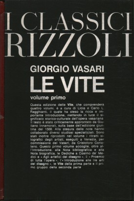 Le Vite (Volume I)
