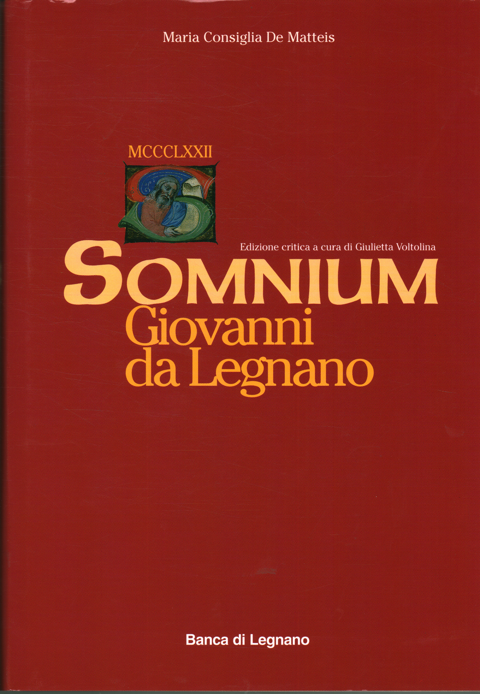Somnium. Giovanni da Legnano, Maria empfiehlt De Matteis