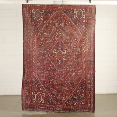 Tapis Malayer Coton Laine Iran Années 1920 1930