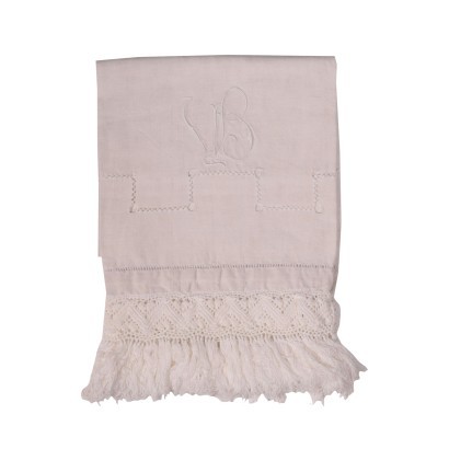 Coded Flax Towel Italy 20th Century