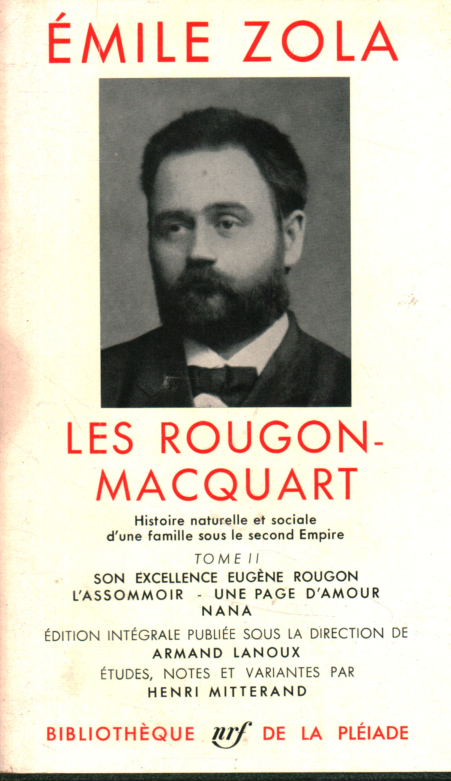Les Rougon-Macquart (Tome II)