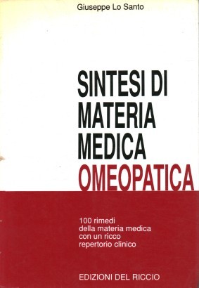 Sintesi di materia medica omeopatica