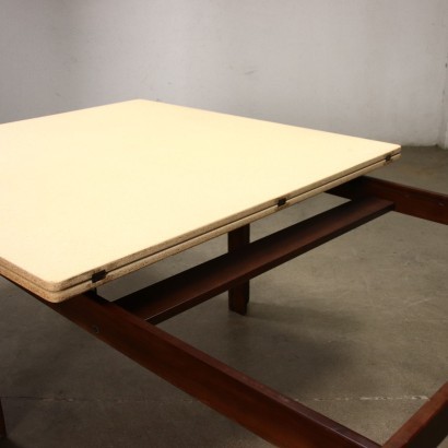 778 Table by Cassina Beech Foam Italy 1980s