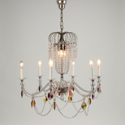 Chandelier Glass Italy XX Century