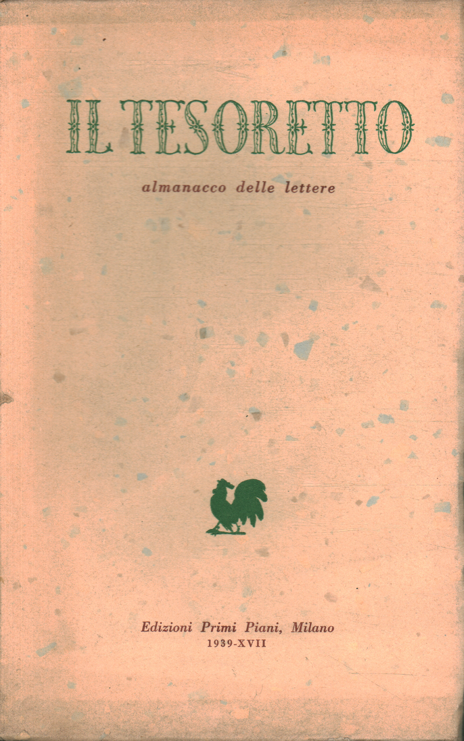 The Tesoretto. Almanac of letters 19