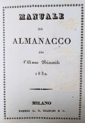 Handbuch und Almanach für das Jahr