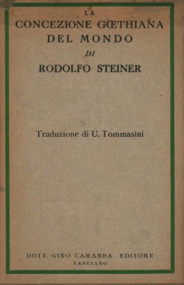 La concezione goethiana del mondo