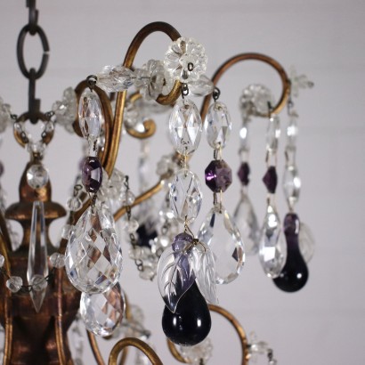 Chandelier Glass Italy XX Century