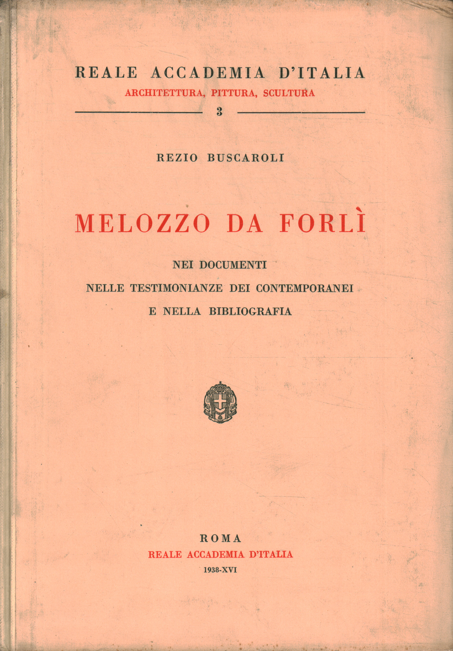 Melozzo da Forlì in Dokumenten in