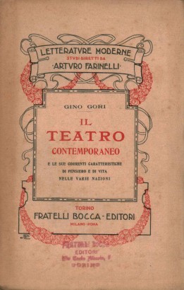 Il teatro contemporaneo