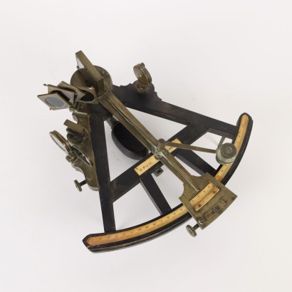 Sextant D. Filby Hambourg Acajou Allemagne XIX Siècle