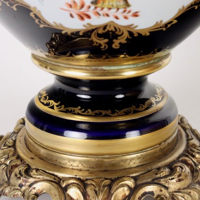 Richelieu Man. Vase Porcelain Europe XX Century