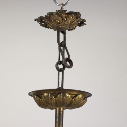 Chandelier Brass Italy XX Century