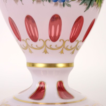 arte moderno, diseño de arte moderno, florero, florero de arte moderno, florero de arte moderno, florero italiano, florero vintage, florero de los años 60, florero de diseño de los años 60, Bohemia Moser Crystal Vase