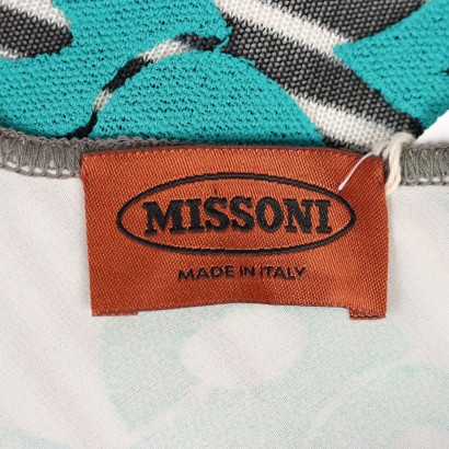 missoni, vestido, vestido, vestido de tubo, hecho en italia, de segunda mano, vestido missoni, vestido de tubo missoni