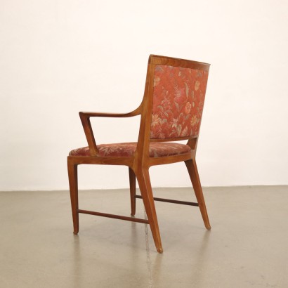 Armchair Mahogany Italy 1950s