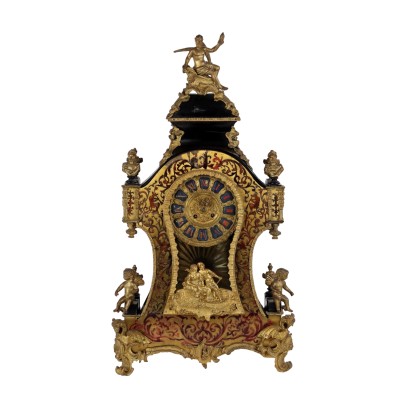 antiquariato, orologio, antiquariato orologio, orologio antico, orologio antico italiano, orologio di antiquariato, orologio neoclassico, orologio del 800, orologio a pendolo, orologio da parete,Orologio in Stile Boulle
