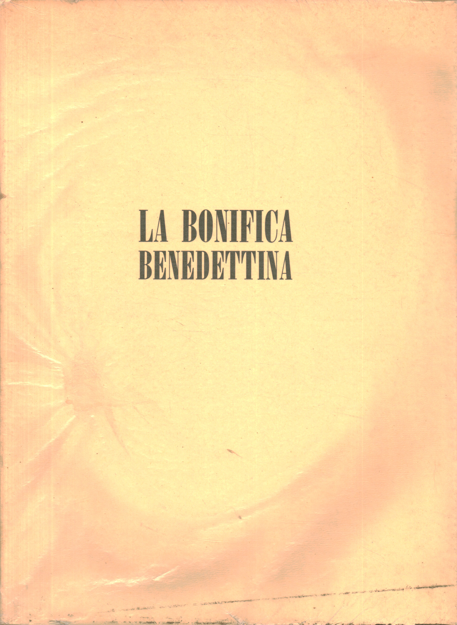 La bonifica benedettina