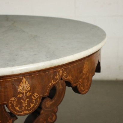 Table Charles X Noyer Italie XIX Siècle