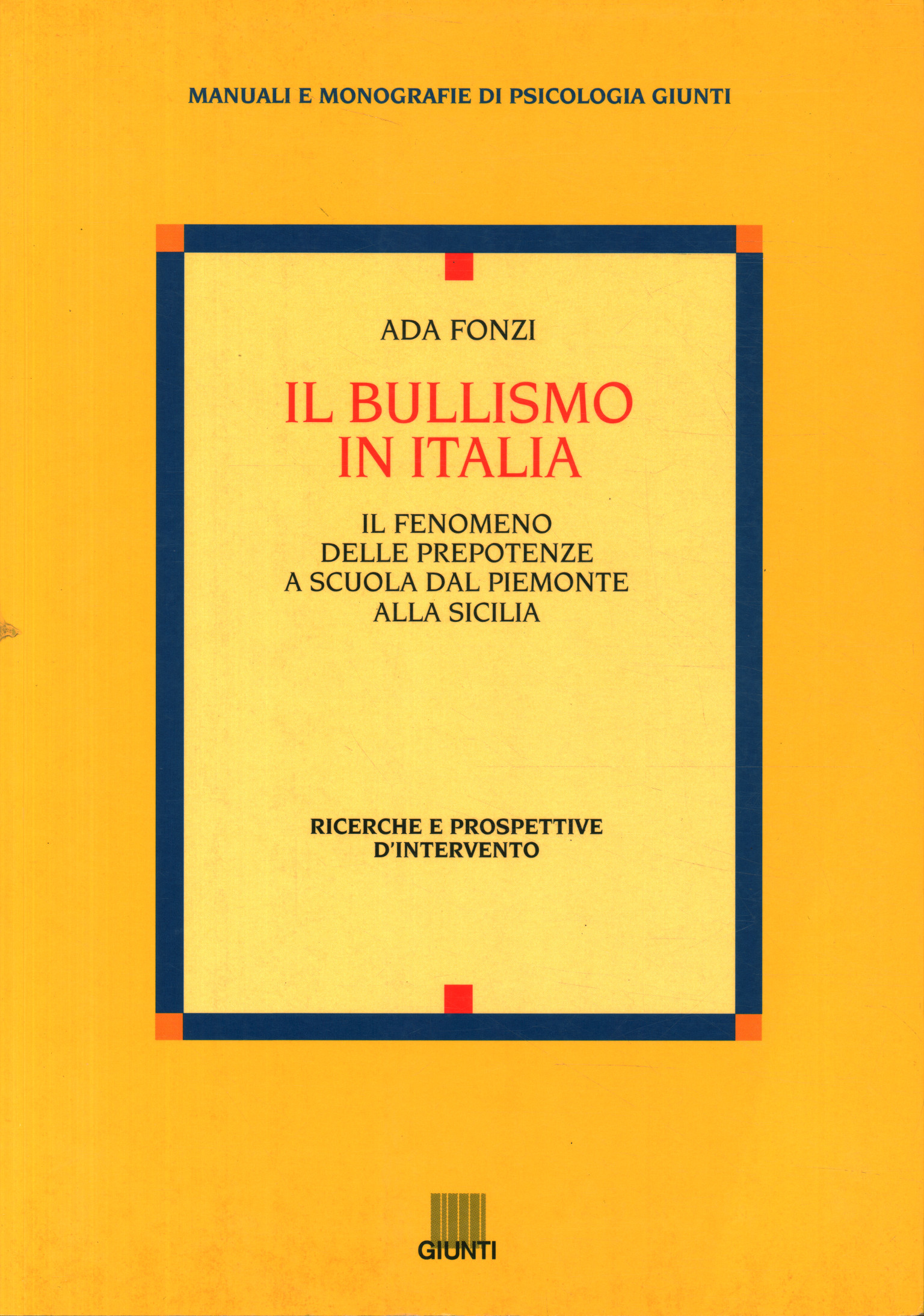 Il bullismo in Italia