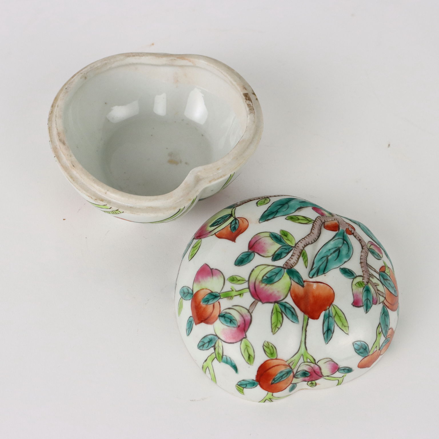 Scatola in Porcellana Cina | Antiquariato Ceramiche Oggetti antichi