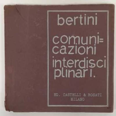 Comunicazioni interdisciplinari