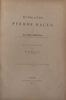 Russlands. Pferde-Racen, Russlands Pferde-Racen