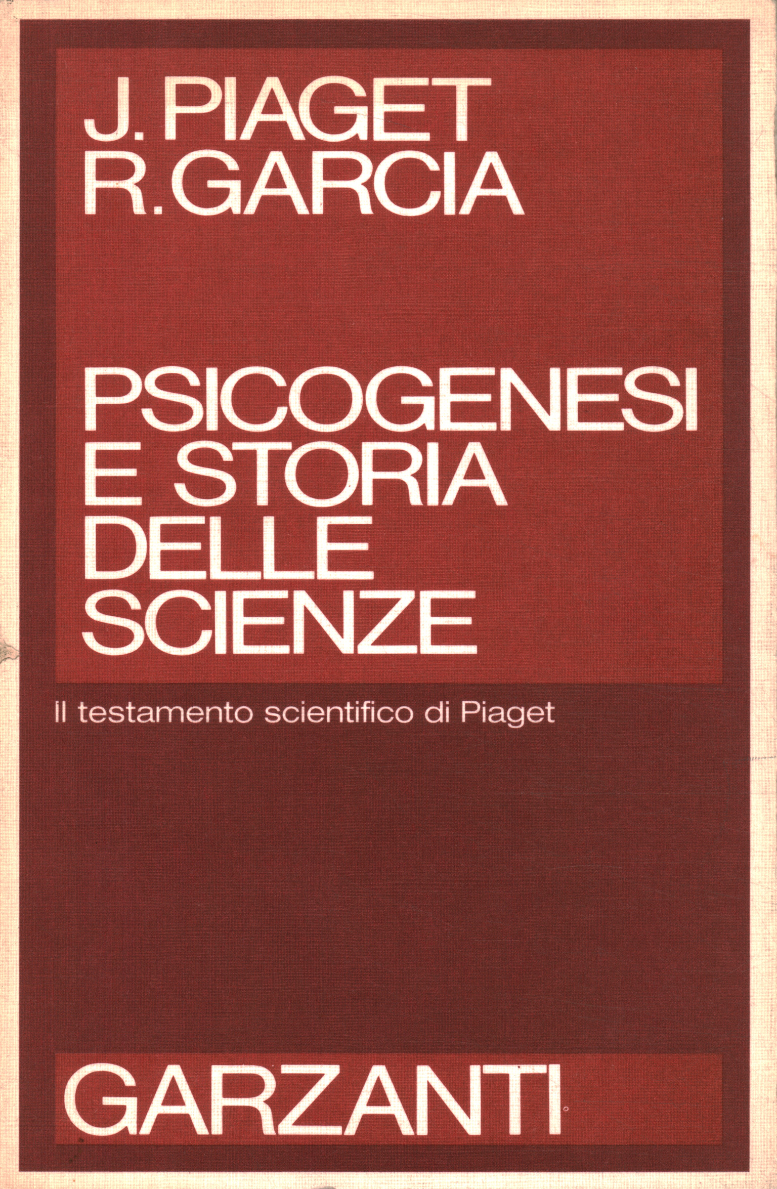 Psychogenesis and history of sciences