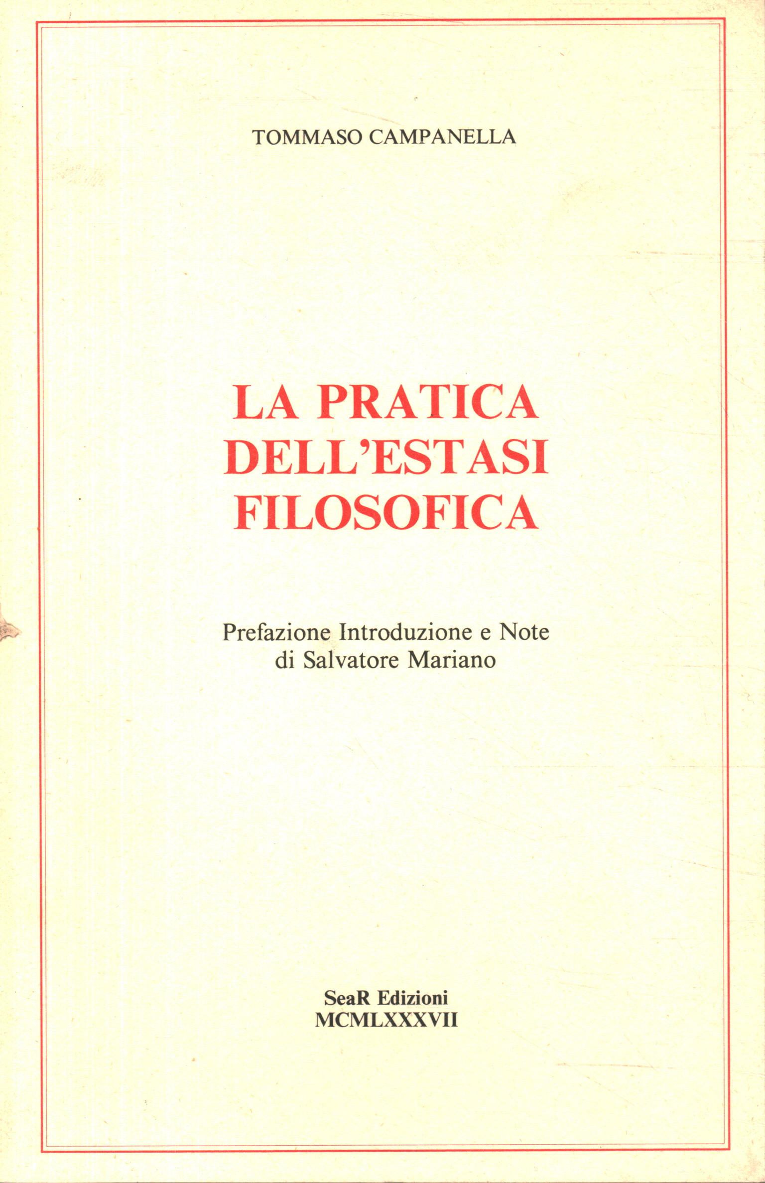 The practice of philosophical ecstasy