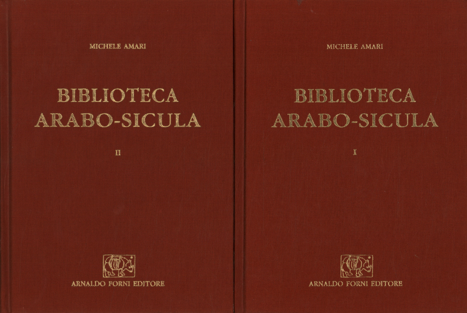 Bibliothèque arabo-sicilienne (2 volumes)