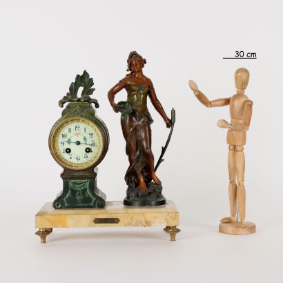 Horloge de Table Marbre France XIXe Siècle