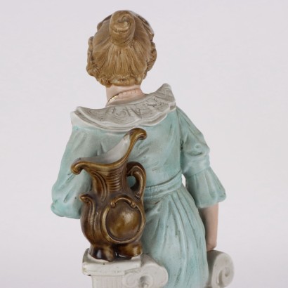 Statue in Case Biscuit Germany XIX-XX Century