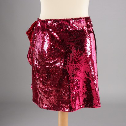 Pinko Mini Skirt Polyester Size 10 Italy