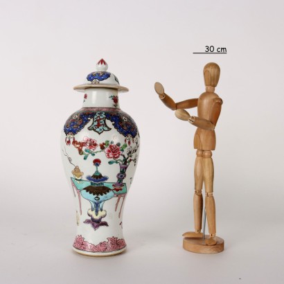Vase Porzellan China Yongzheng Zeit (1722-1735)