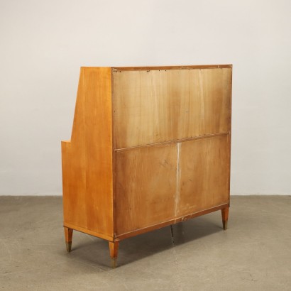 Flap Cabinet Maple Veneer Italy 1950s