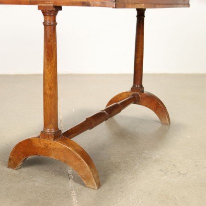 Coffee Table Charles X Walnut Italy XIX Century