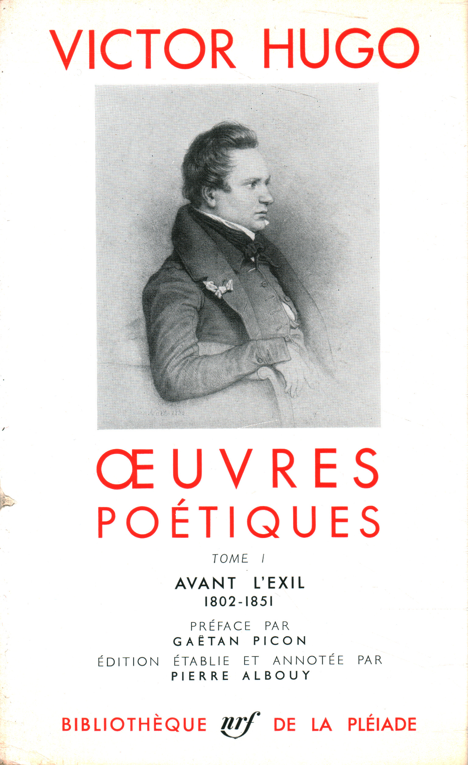 Oeuvres poétiques. Avant le e