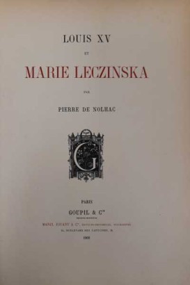 Louis XV and Marie Leczinska